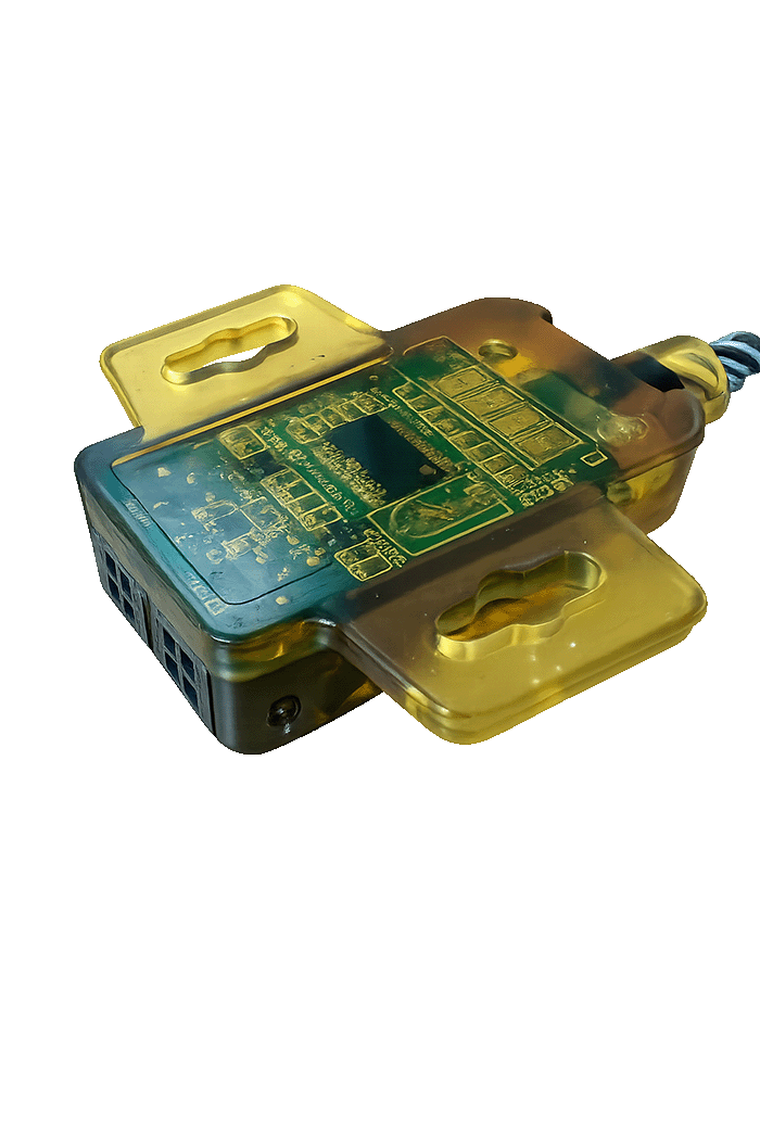 carte encapsulé dans résine